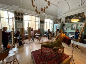 Thursday open life drawing session at The London Sketch Club