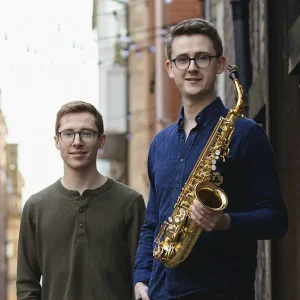 Richard Scholfield (Saxophonist) and Iain Clarke (Pianist) in concert at The London Sketch Club